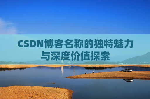 CSDN博客名称的独特魅力与深度价值探索